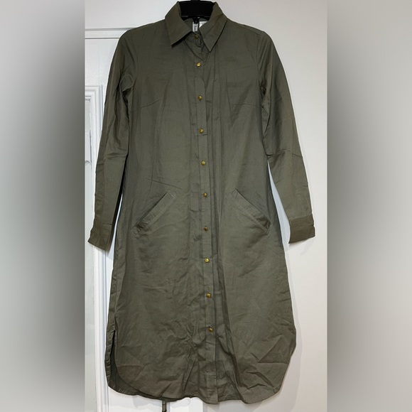 East Essence Tops - East Essence 🔹 Tunic Olive Green. XS